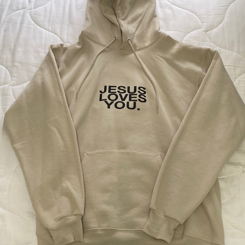 Jesus loves you hoodie